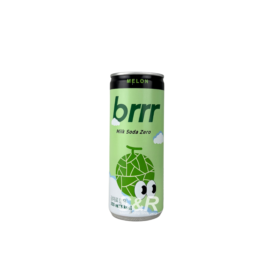Brrr Milk Soda Melon Zero Sugar 250mL Brrr Milk Soda Melon Zero Sugar 250mL